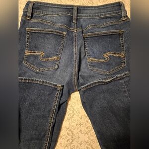 31x32 Silver Avery Straight